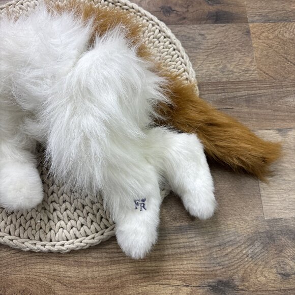 Fur Real Friends Lulu My Cuddlin Kitty Cat Interactive Plush Orange White - Picture 7 of 8